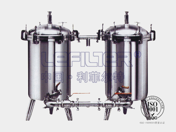 輕工物料過濾不銹鋼雙聯(lián)過濾器